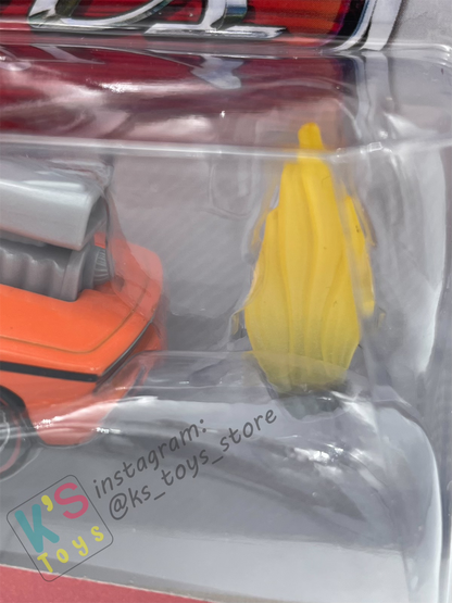 DISNEY PIXAR CARS BY MATTEL 1:55, SNOT ROD WITH FLAMES OPAQUE VARIANT - TUNERS SERIES - BNIP