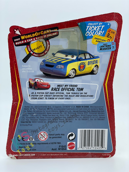 DISNEY PIXAR CARS BY MATTEL 1:55, IMPOUND SNOT ROD - RACE ORAMA SERIES - BNIP