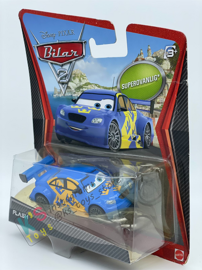 DISNEY PIXAR CARS BY MATTEL "FLASH" CHASE CARS 2 SERIES - BNIP