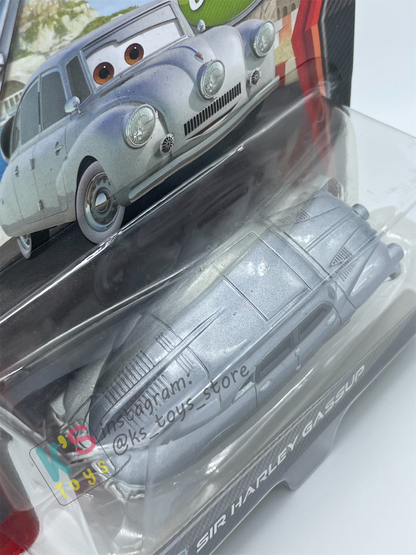 DISNEY PIXAR CARS BY MATTEL "SIR HARLEY GASSUP" CHASE CARS 2 SERIES - BNIP