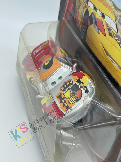 DISNEY PIXAR CARS BY MATTEL "MIGUEL CAMINO WITH METALLIC FINISH" SPECIAL DECO KMART EXCLUSIVE SERIES - BNIP