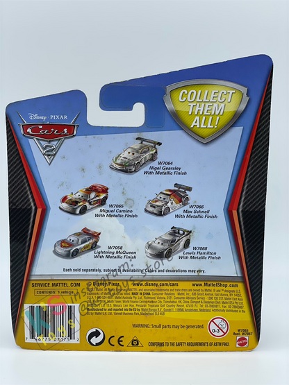 DISNEY PIXAR CARS BY MATTEL "MIGUEL CAMINO WITH METALLIC FINISH" SPECIAL DECO KMART EXCLUSIVE SERIES - BNIP