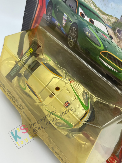 DISNEY PIXAR CARS BY MATTEL "NIGEL GEARSLEY WITH METALLIC FINISH" SPECIAL DECO KMART EXCLUSIVE SERIES - BNIP