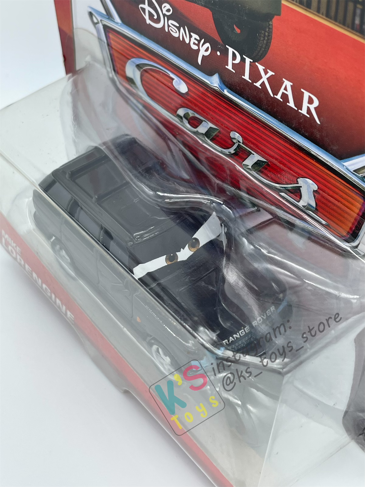 DISNEY PIXAR CARS BY MATTEL 1:55, MIKE LORENGINE - PALACE CHAOS SERIES - BNIP