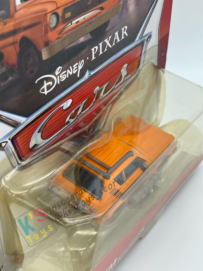 DISNEY PIXAR CARS BY MATTEL 1:55, GREM WITH WEAPON - AIRPORT ADVENTURE SERIES - BNIP