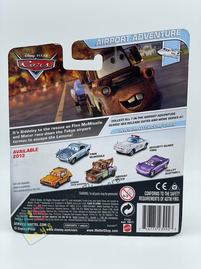 DISNEY PIXAR CARS BY MATTEL 1:55, GREM WITH WEAPON - AIRPORT ADVENTURE SERIES - BNIP