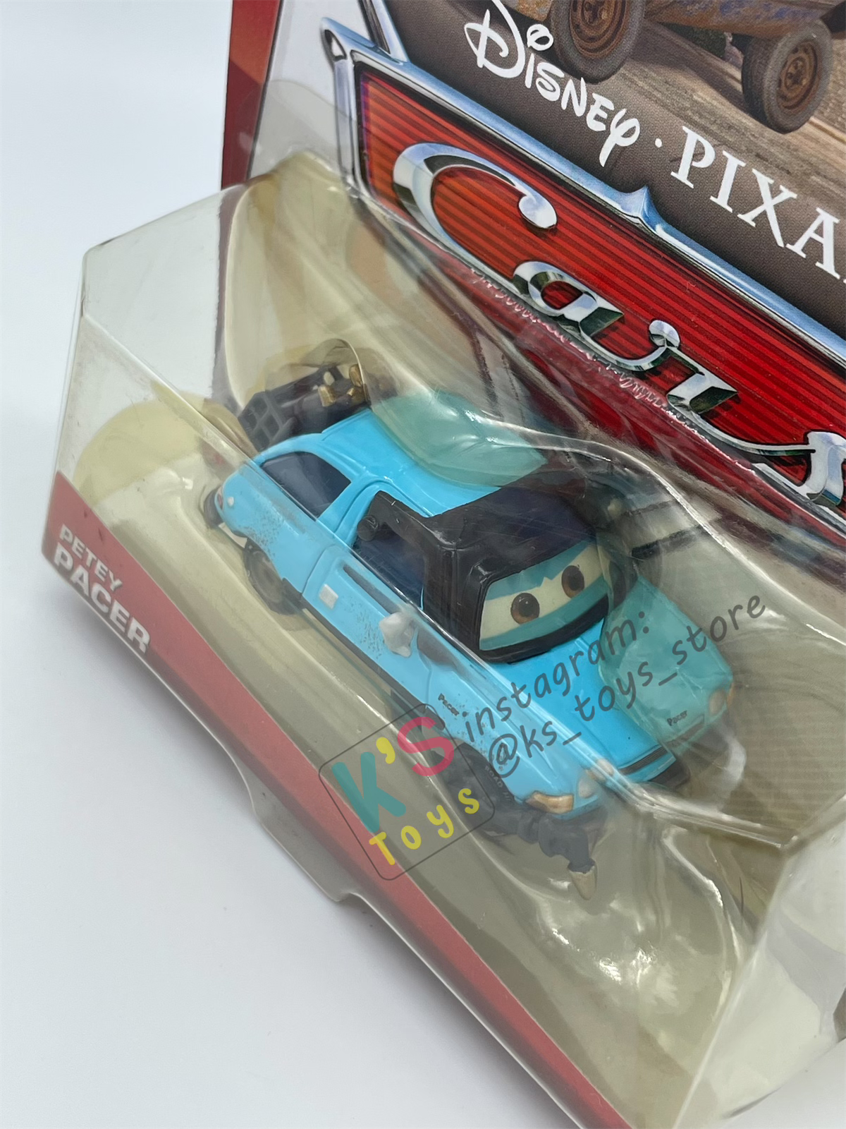DISNEY PIXAR CARS BY MATTEL 1:55, PETEY PACER -LEMONS SERIES - BNIP