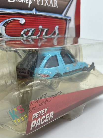 DISNEY PIXAR CARS BY MATTEL 1:55, PETEY PACER -LEMONS SERIES - BNIP
