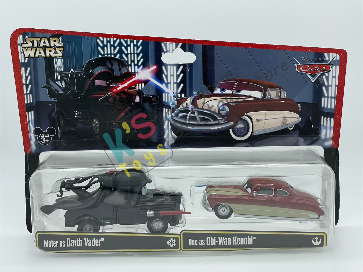 DISNEY PIXAR CARS BY MATTEL, COMPLETE SERIES OF 19 PCS STAR WARS DISNEY CARS EXCLUSIVE DISNEY PARKS  - BNIP