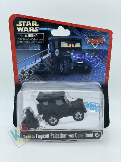DISNEY PIXAR CARS BY MATTEL, COMPLETE SERIES OF 19 PCS STAR WARS DISNEY CARS EXCLUSIVE DISNEY PARKS  - BNIP