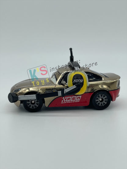 PRE-OWNED / LOOSE DISNEY PIXAR CARS BY MATTEL - "METALLIC SHANNON SPOKES" - CARS 3 SERIES - MINT/NEAR MINT CONDITION - READ DESCRIPTION!!!!!!!!!!!