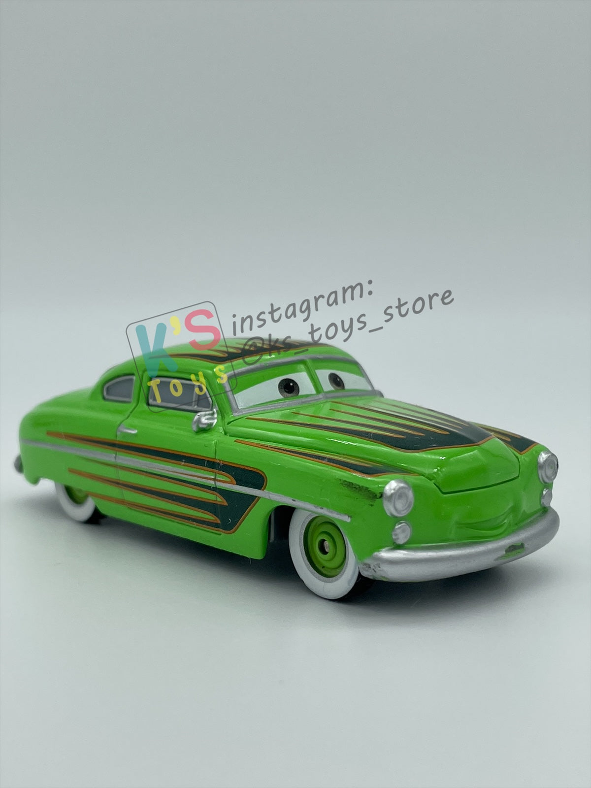 PRE-OWNED / LOOSE DISNEY PIXAR CARS BY MATTEL - "EDWIN KRANKS (UNI BODY VARIANT)" - CARS SERIES - NEAR MINT CONDITION - READ DESCRIPTION!!!!!!!!!!!