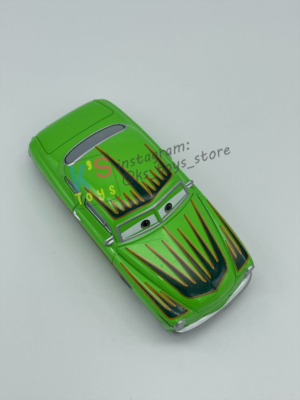 PRE-OWNED / LOOSE DISNEY PIXAR CARS BY MATTEL - "EDWIN KRANKS (UNI BODY VARIANT)" - CARS SERIES - NEAR MINT CONDITION - READ DESCRIPTION!!!!!!!!!!!