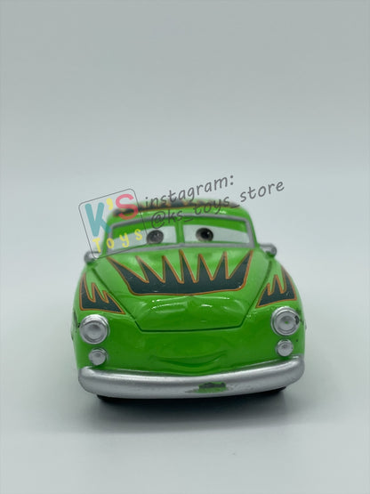 PRE-OWNED / LOOSE DISNEY PIXAR CARS BY MATTEL - "EDWIN KRANKS (UNI BODY VARIANT)" - CARS SERIES - NEAR MINT CONDITION - READ DESCRIPTION!!!!!!!!!!!