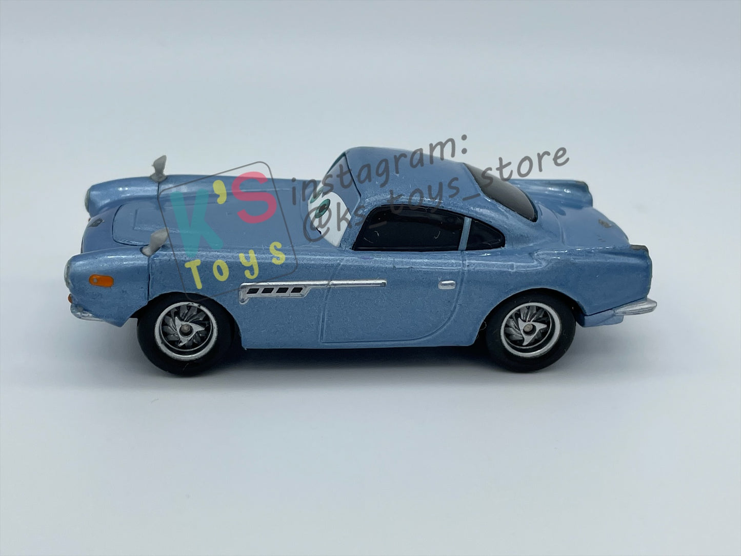 PRE-OWNED / LOOSE DISNEY PIXAR CARS BY MATTEL, "FINN MCMISSILE" - CARS SERIES - NEAR MINT CONDITION - READ DESCRIPTION!!!!!!!!!!!