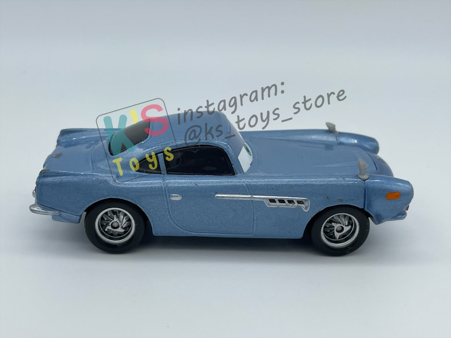 PRE-OWNED / LOOSE DISNEY PIXAR CARS BY MATTEL, "FINN MCMISSILE" - CARS SERIES - NEAR MINT CONDITION - READ DESCRIPTION!!!!!!!!!!!