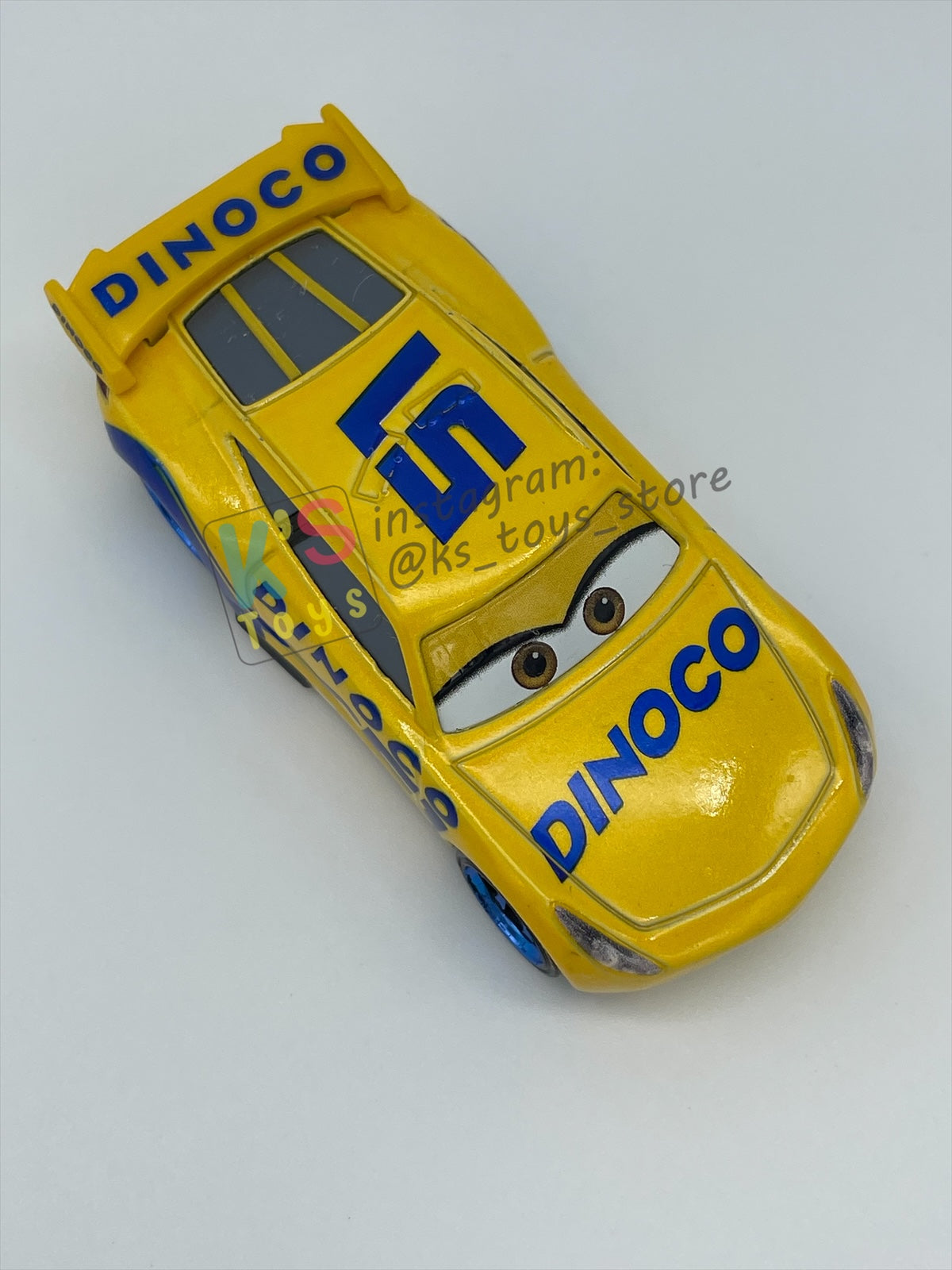 PRE-OWNED / LOOSE DISNEY PIXAR CARS BY MATTEL - "DINOCO CRUZ RAMIREZ" - CARS 3 SERIES - MINT/NEAR MINT CONDITION - READ DESCRIPTION!!!!!!!!!!!