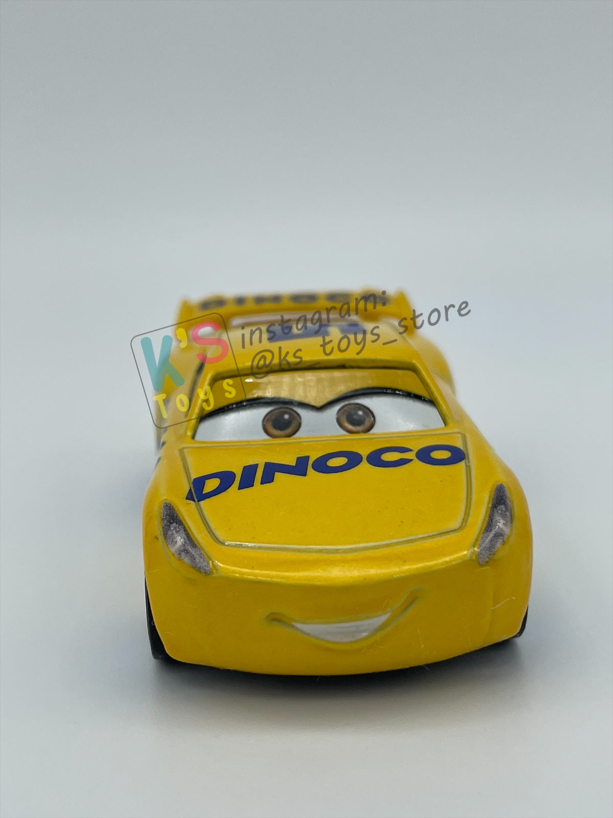 PRE-OWNED / LOOSE DISNEY PIXAR CARS BY MATTEL - "DINOCO CRUZ RAMIREZ" - CARS 3 SERIES - MINT/NEAR MINT CONDITION - READ DESCRIPTION!!!!!!!!!!!