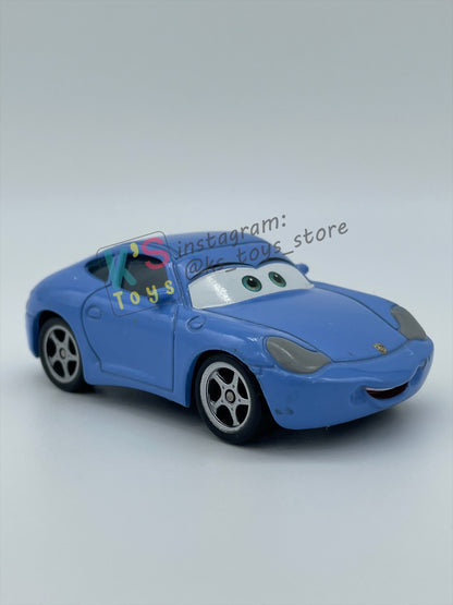 PRE-OWNED / LOOSE DISNEY PIXAR CARS BY MATTEL, "SALLY" - CARS SERIES - NEAR MINT CONDITION - READ DESCRIPTION!!!!!!!!!!!