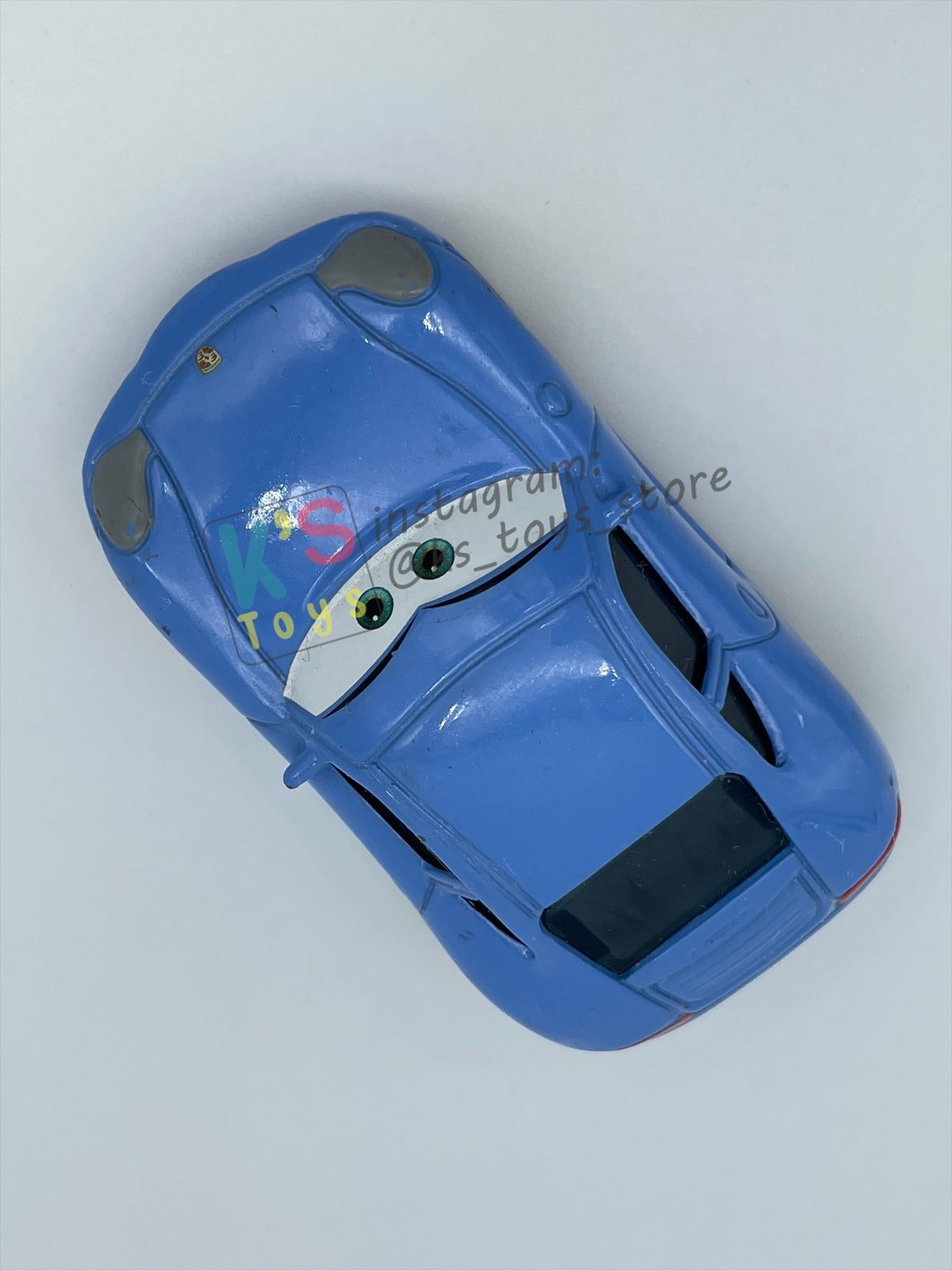 PRE-OWNED / LOOSE DISNEY PIXAR CARS BY MATTEL, "SALLY" - CARS SERIES - NEAR MINT CONDITION - READ DESCRIPTION!!!!!!!!!!!