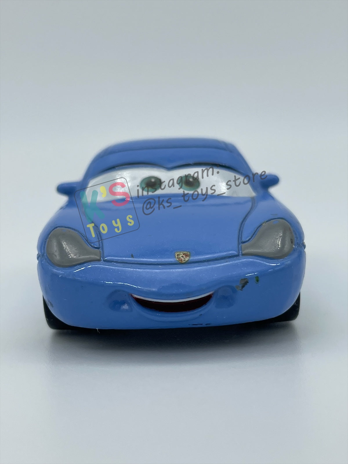 PRE-OWNED / LOOSE DISNEY PIXAR CARS BY MATTEL, "SALLY" - CARS SERIES - NEAR MINT CONDITION - READ DESCRIPTION!!!!!!!!!!!
