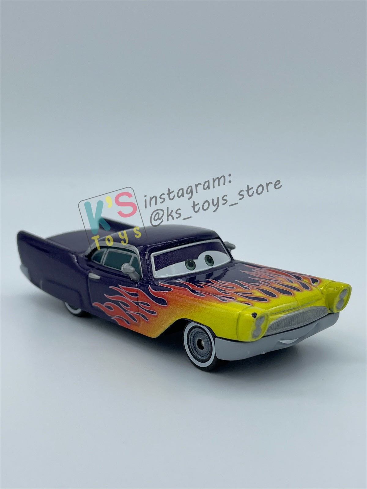 PRE-OWNED / LOOSE DISNEY PIXAR CARS BY MATTEL, "GRETA" - CARS SERIES - NEAR MINT CONDITION - READ DESCRIPTION!!!!!!!!!!!
