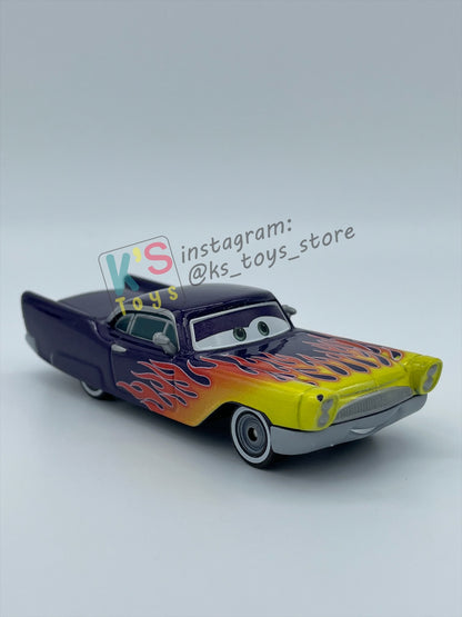 PRE-OWNED / LOOSE DISNEY PIXAR CARS BY MATTEL, "GRETA" - CARS SERIES - NEAR MINT CONDITION - READ DESCRIPTION!!!!!!!!!!!