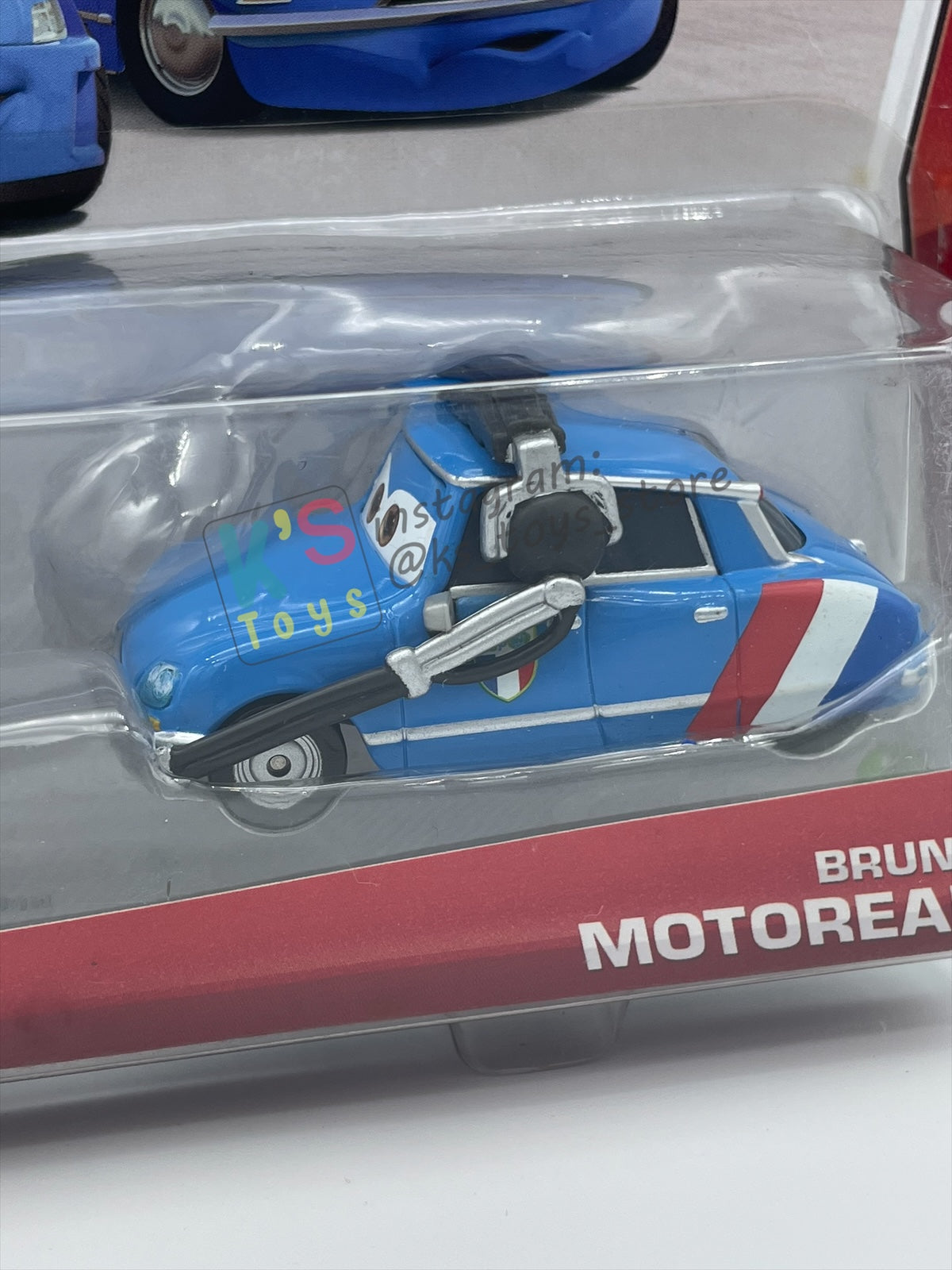 Disney Pixar Cars 1:55 2-Pack by Mattel, "RAOUL CAROULE & BRUNO MOTOREAU" - WGP CARS 2 - BNIP
