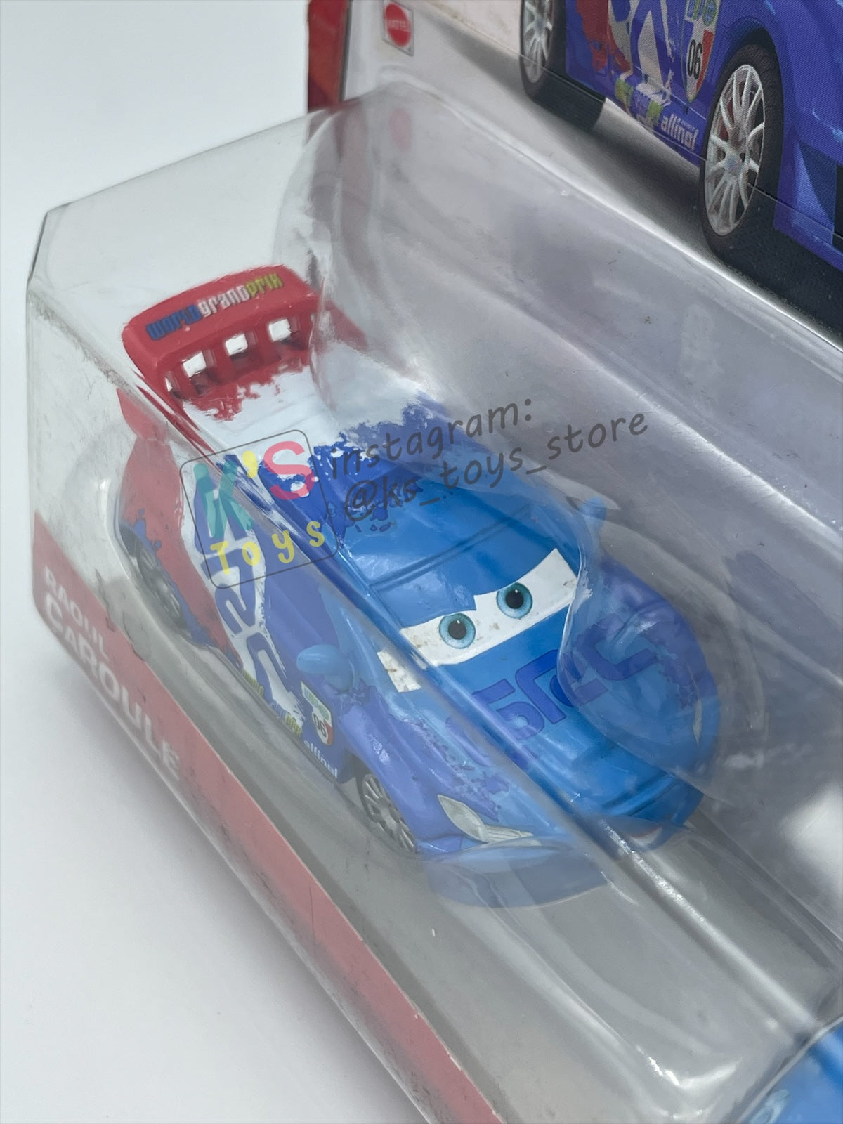 Disney Pixar Cars 1:55 2-Pack by Mattel, "RAOUL CAROULE & BRUNO MOTOREAU" - WGP CARS 2 - BNIP