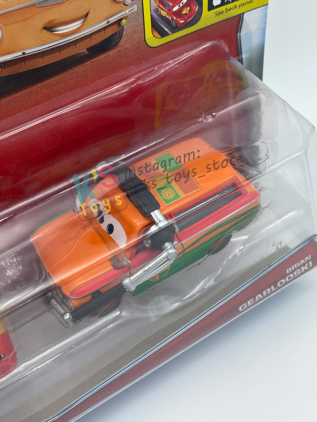 Disney Pixar Cars 1:55 2-Pack by Mattel, Rip Clutchgenski and Brian Gearlooski - WGP CARS 2 - BNIP