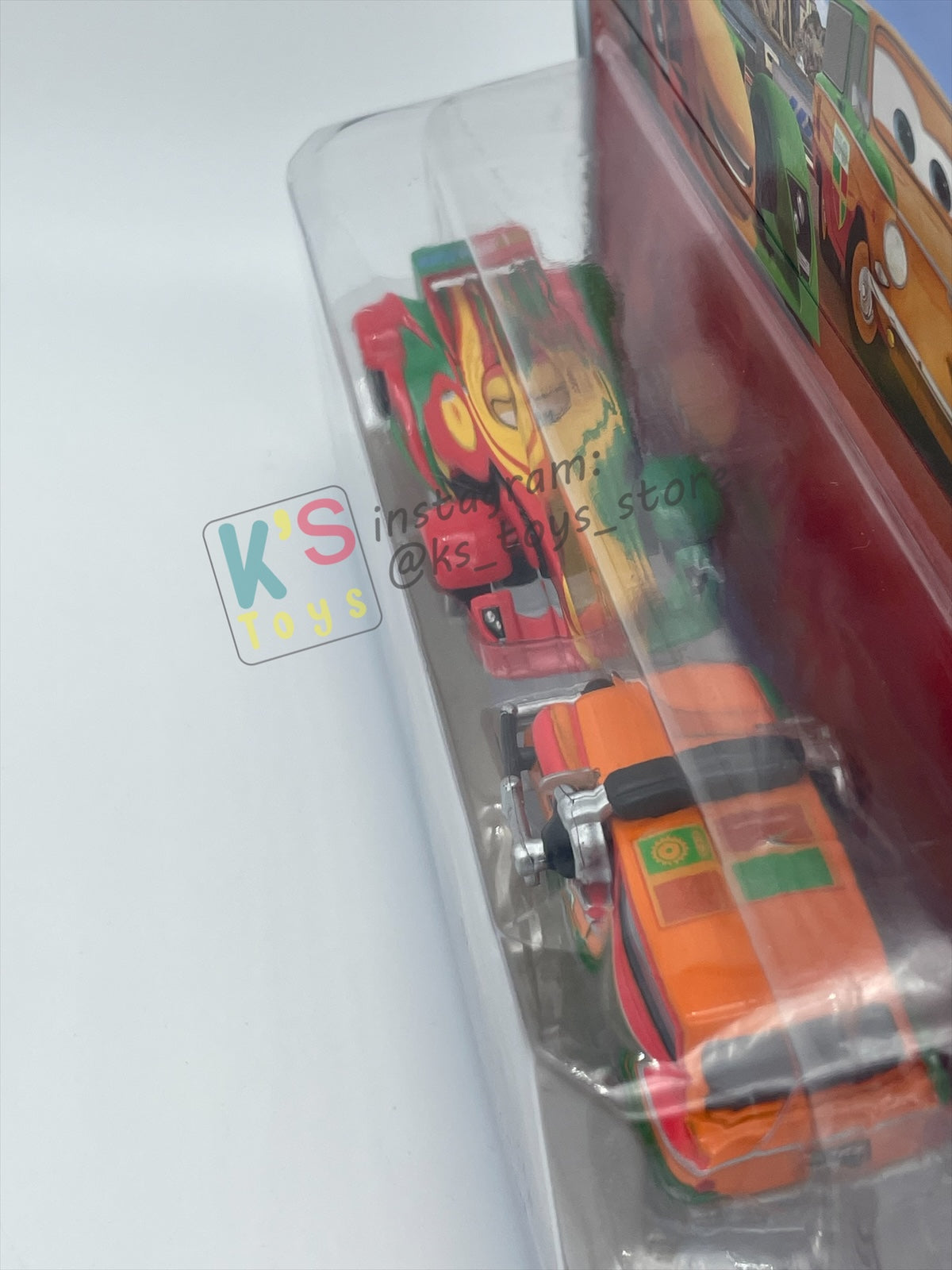 Disney Pixar Cars 1:55 2-Pack by Mattel, Rip Clutchgenski and Brian Gearlooski - WGP CARS 2 - BNIP