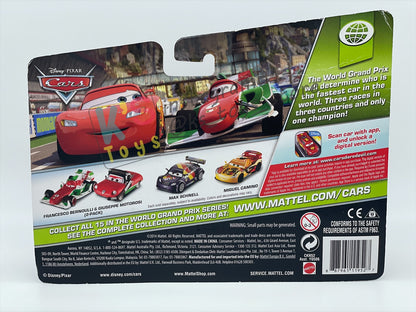 Disney Pixar Cars 1:55 2-Pack by Mattel, Rip Clutchgenski and Brian Gearlooski - WGP CARS 2 - BNIP