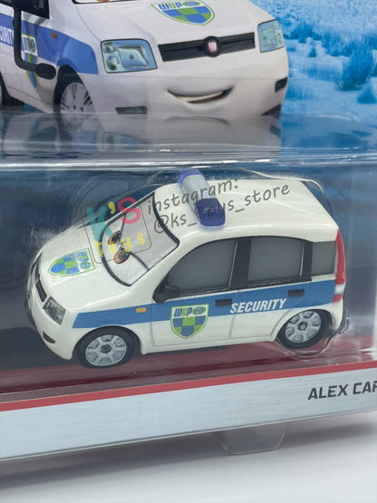 Disney Pixar Cars 1:55 2-Pack by Mattel, "ERIK LANELEY & ALEX CARVILL" - WGP CARS 2 - BNIP