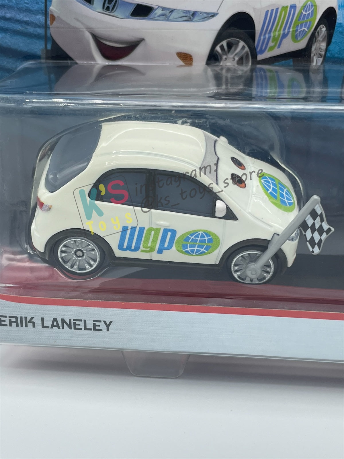 Disney Pixar Cars 1:55 2-Pack by Mattel, "ERIK LANELEY & ALEX CARVILL" - WGP CARS 2 - BNIP