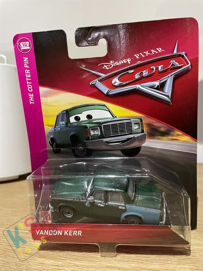 DISNEY PIXAR CARS “VANDON KERR" THE COTTER PIN SERIES - BNIP