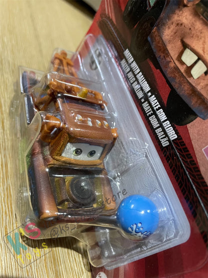 DISNEY PIXAR CARS BY MATTEL - "MATER WITH BALLOON" 2022 RE-RELEASED - BNIP