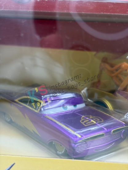GIFT SET Disney Pixar Cars by MATTEL, EXCLUSIVE 5 PACK 20th ANNIVERSARY RADIATOR SPRINGS - RAMONE, MATER, LIGHTNING MCQUEEN, SALLY AND SARGE - BNIP