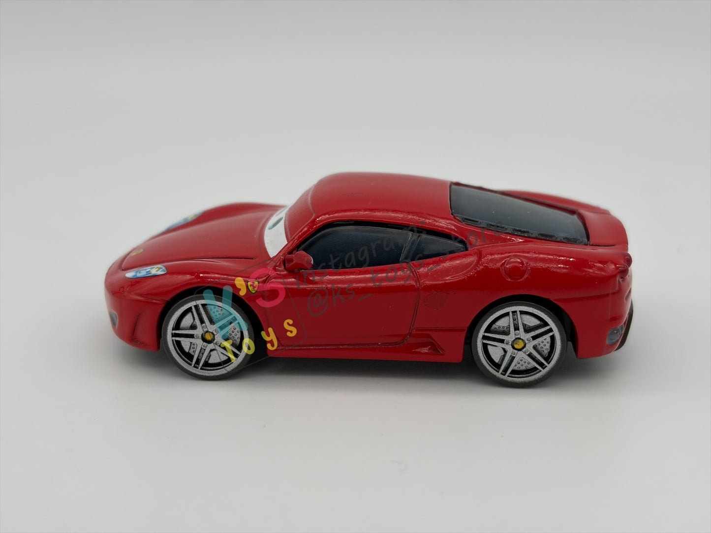 PRE-OWNED / LOOSE DISNEY PIXAR CARS - "FERRARI F430" CARS 2 SERIES - MINT/NEAR MINT CONDITION