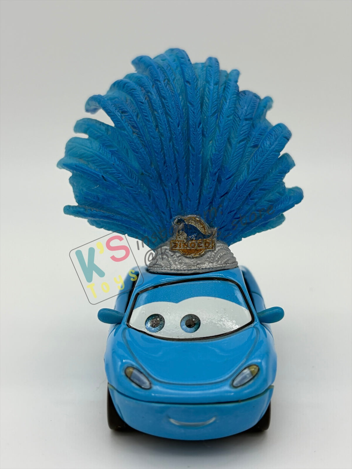 PRE-OWNED / LOOSE DISNEY PIXAR CARS - "DINOCO SHOW GIRL #2" FROM 3-PACK GIFT SET, CARS SERIES - NEAR MINT CONDITION - READ DESCRIPTION!!!!!!