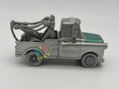 PRE-OWNED / LOOSE DISNEY PIXAR CARS 1:55 BY MATTEL - "DISNEY 100 YEAR SILVER MATER" - GOOD CONDITION