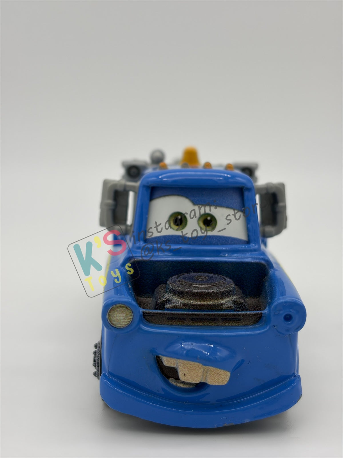 PRE-OWNED / LOOSE DISNEY PIXAR CARS 1:55 BY MATTEL - "PRESIDENT MATER" - NEAR MINT CONDITION