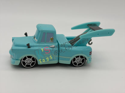 PRE-OWNED / LOOSE DISNEY PIXAR CARS - "TOKYO MATER" (FROM 3-PACK GIFT SET) - TOKYO MATER SERIES - PRE-OWNED IN GOOD CONDITION - READ DESCRIPTION!!!!!!