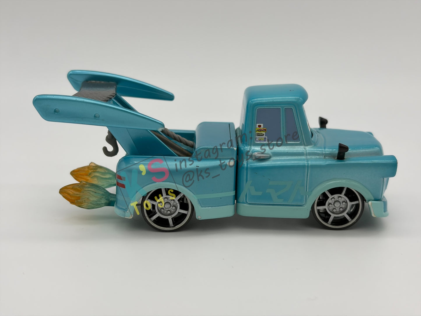 PRE-OWNED / LOOSE DISNEY PIXAR CARS 1:55 BY MATTEL - "SDCC 2010 TOKYO MATER" - NEAR MINT CONDITION