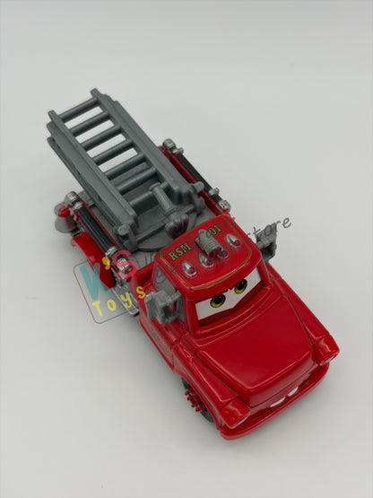 PRE-OWNED / LOOSE DISNEY PIXAR CARS - "RESCUE SQUAD MATER" - RESCUE SQUAD MATER SERIES - NEAR MINT CONDITION READ DESCRIPTION!!
