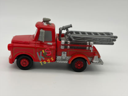 PRE-OWNED / LOOSE DISNEY PIXAR CARS - "RESCUE SQUAD MATER" - RESCUE SQUAD MATER SERIES - NEAR MINT CONDITION READ DESCRIPTION!!