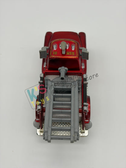 PRE-OWNED / LOOSE DISNEY PIXAR CARS 1:55 BY MATTEL - "RESCUE SQUAD MATER (BLURAY PACK)" - NEAR MINT CONDITION