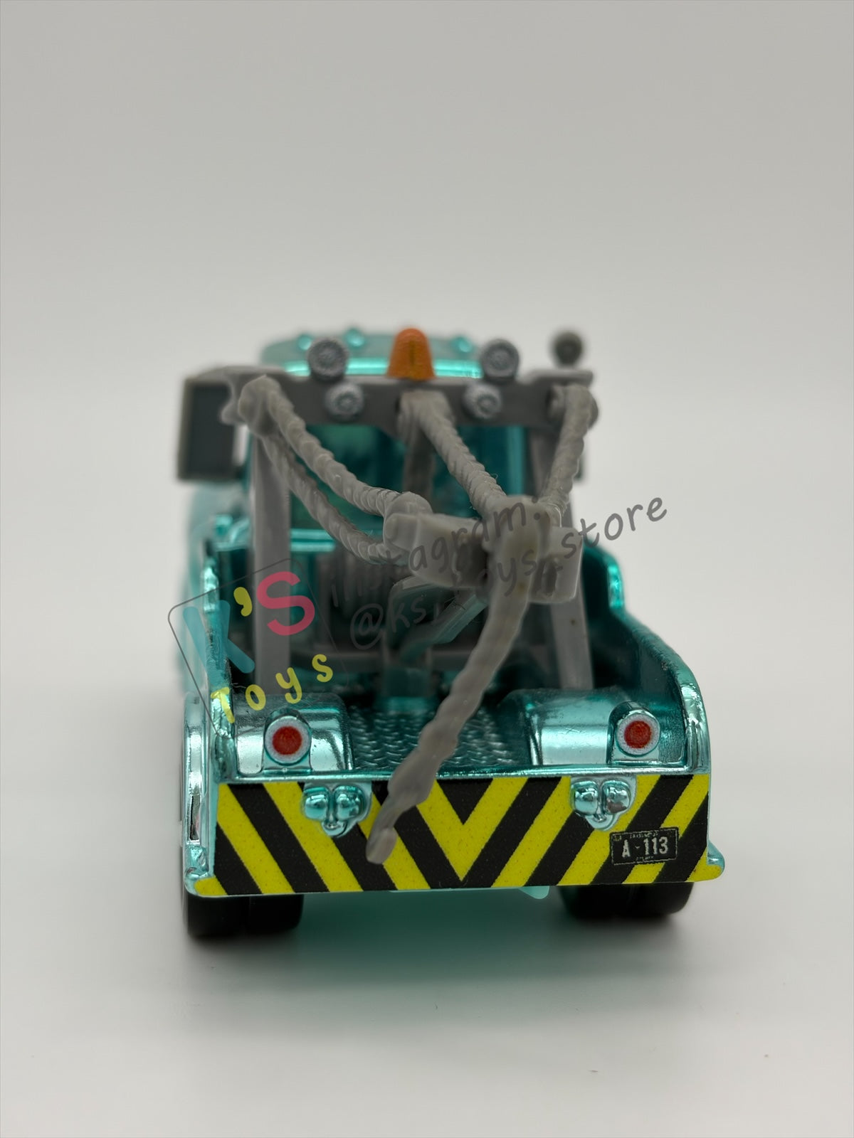 PRE-OWNED / LOOSE DISNEY PIXAR CARS 1:55 BY MATTEL - "METALLIC BRAND NEW MATER" - NEAR MINT CONDITION