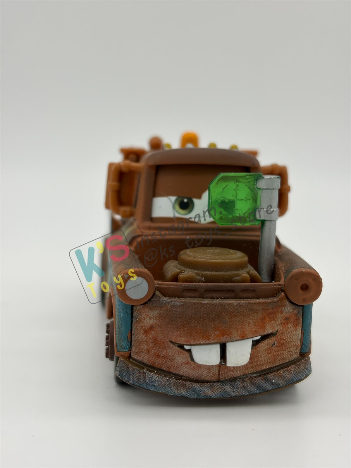 PRE-OWNED / LOOSE DISNEY PIXAR CARS - "MATER WITH SPY GLASSES" - MATER'S SECRET MISSION SERIES - GOOD CONDITION