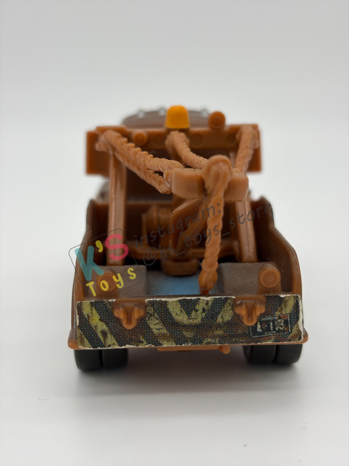 PRE-OWNED / LOOSE DISNEY PIXAR CARS - "MATER WITH SPY GLASSES" - MATER'S SECRET MISSION SERIES - GOOD CONDITION