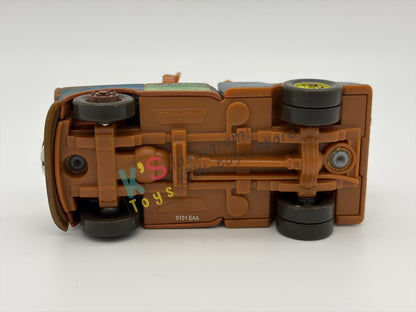 PRE-OWNED / LOOSE DISNEY PIXAR CARS - "MATER WITH SPY GLASSES" - MATER'S SECRET MISSION SERIES - GOOD CONDITION